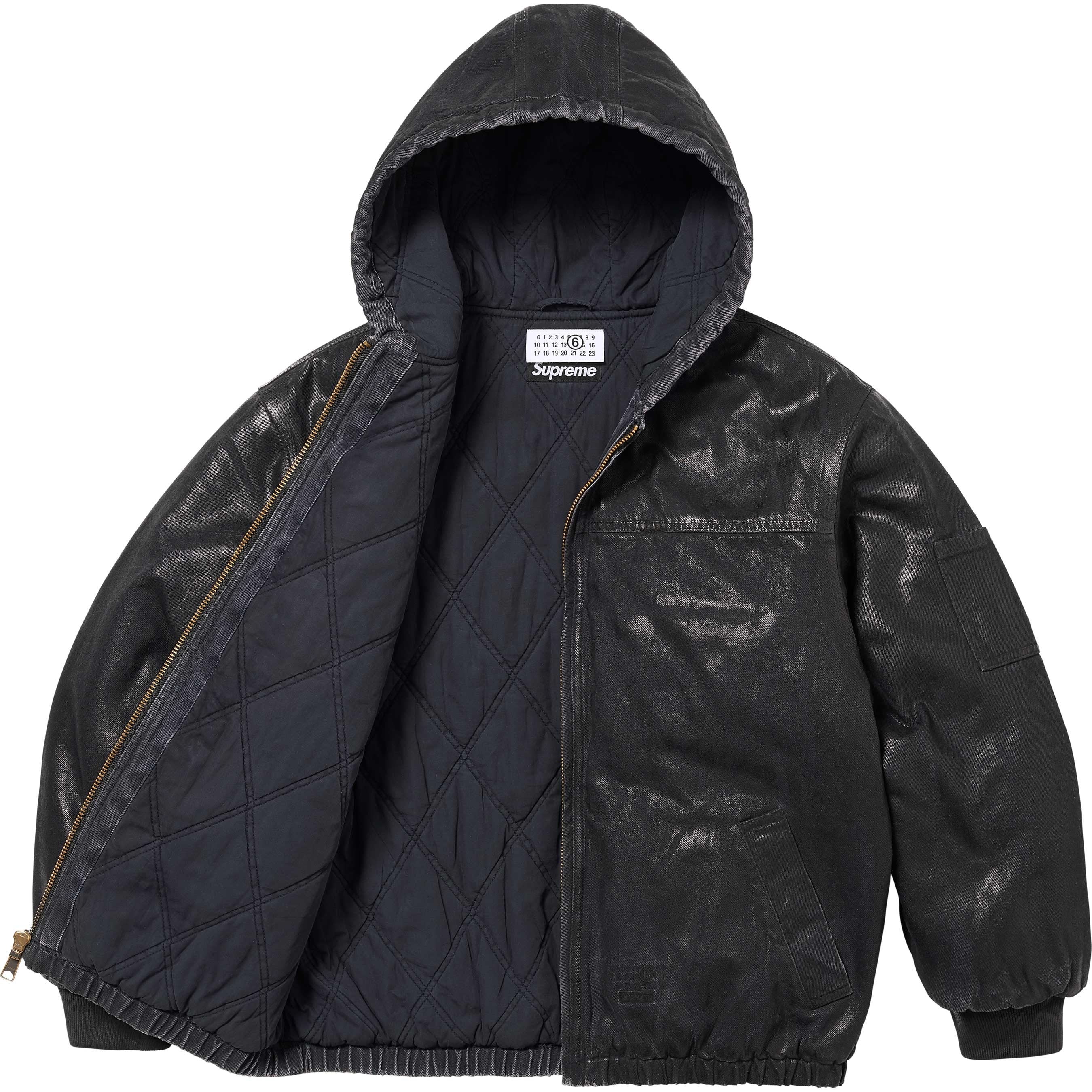 Supreme®/MM6 Maison Margiela Foil Hooded Work Jacket view 3